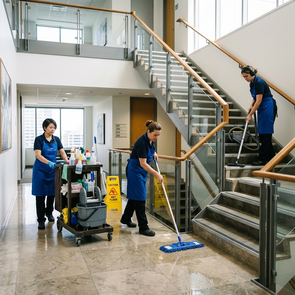 ClearWave cleaning crew
